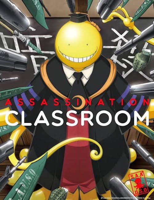 Assassination Classroom Top 50 High School Anime