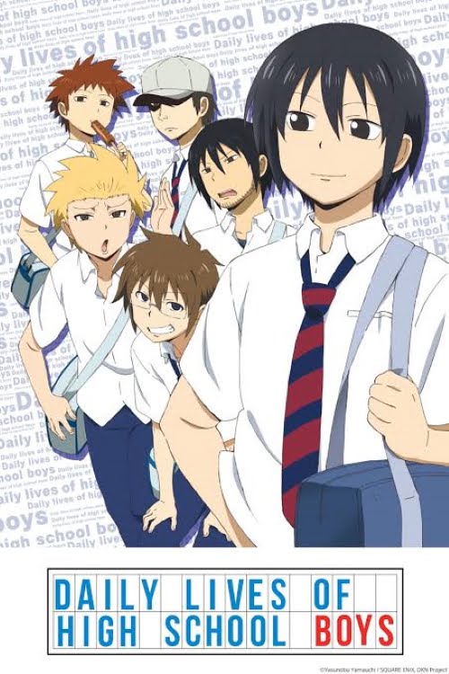 Daily Lives of High School Boys Top 50 High School Anime