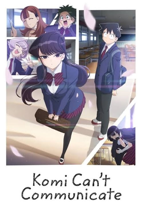 Komi Can't Communicate Top 50 High School Anime