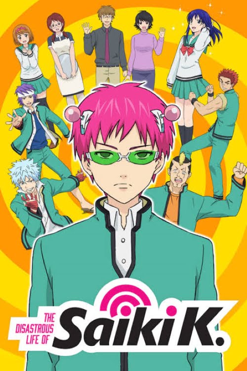 The Disastrous Life Of Saiki K best anime for 12 year olds