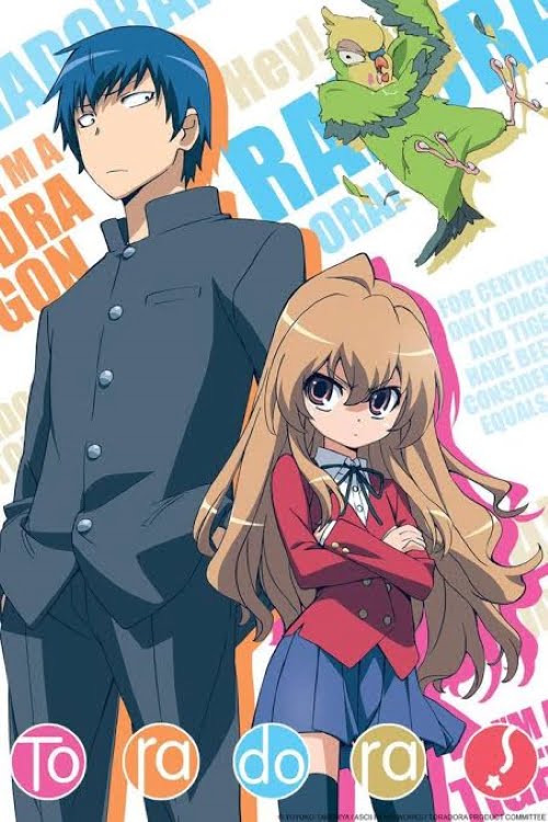 Toradora! Top 50 High School Anime