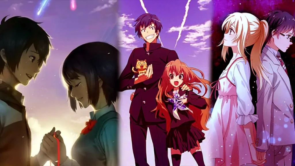 best romance anime on Netflix to watch