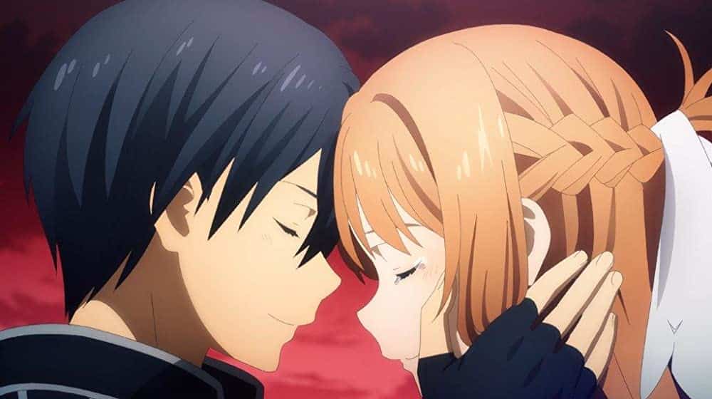 Kirito and Asuna best anime couples of all time