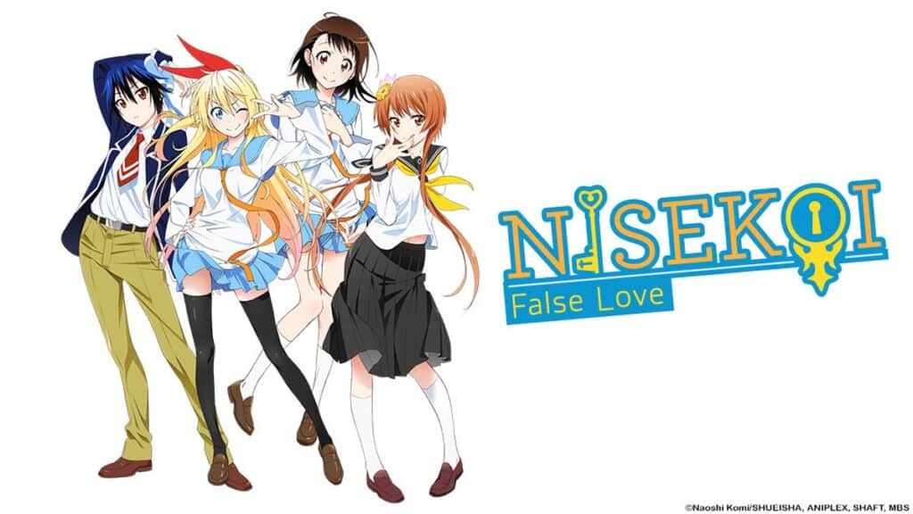 Nisekoi romance anime