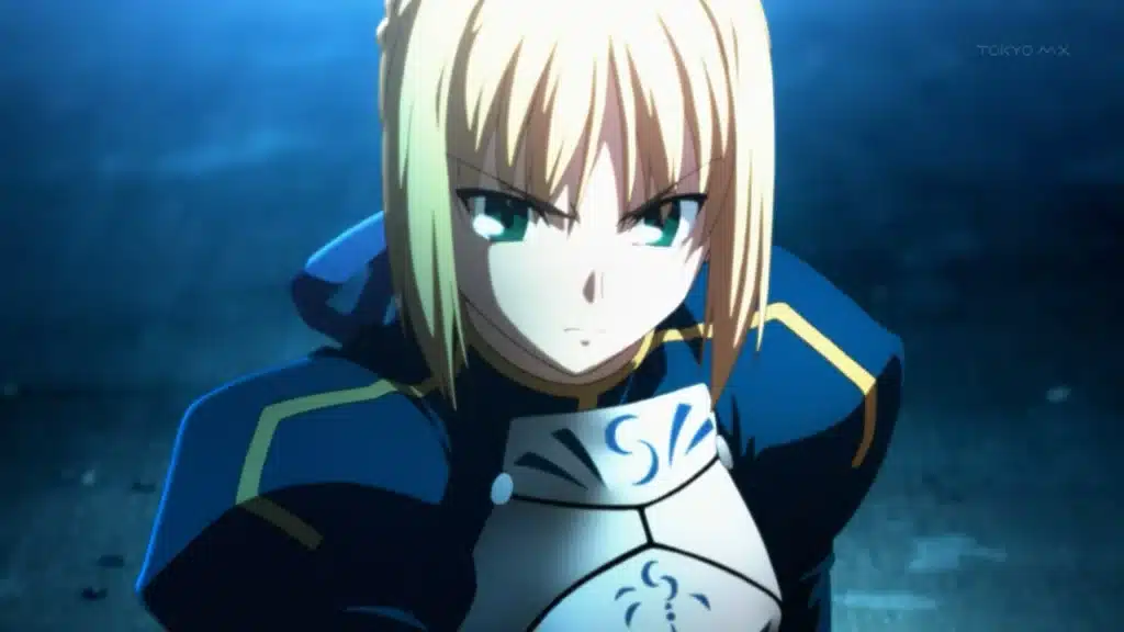 Saber Best Female Anime Characters