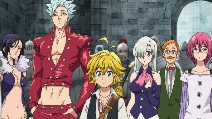 Seven Deadly Sins anime on Netflix