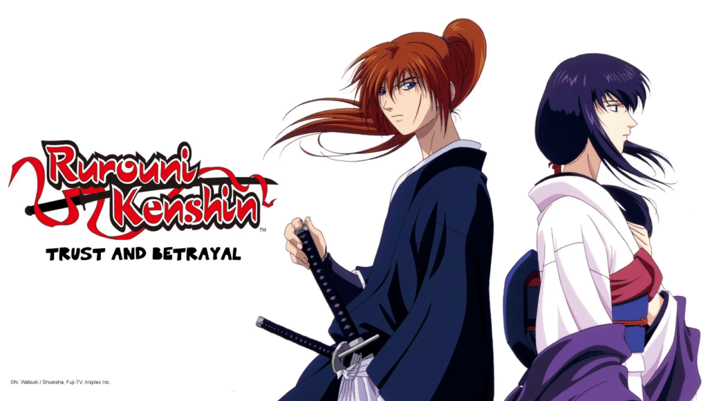 Samurai X: Trust and Betrayal Best Romance Anime