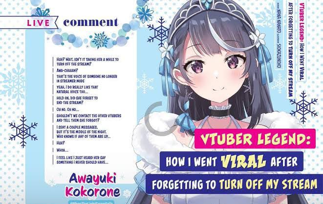 VTuber Legend How I Went Viral after Forgetting to Turn Off My Stream light novel