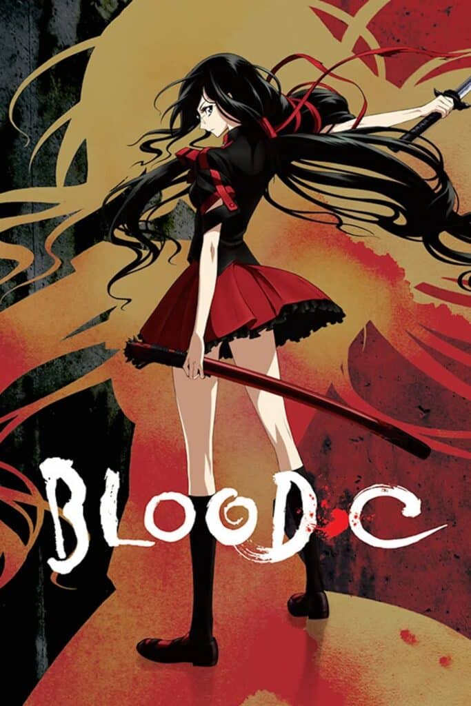 Blood C best horror anime of all time