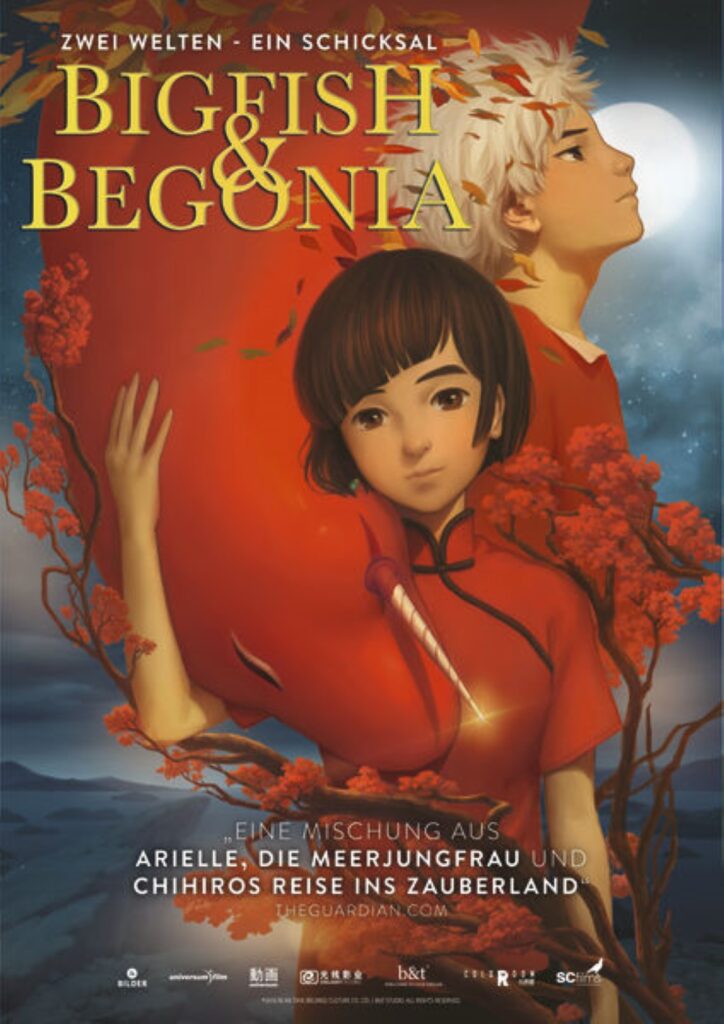 Da Yu Hai Tang Or Big Fish & Begonia best chinese anime of all time