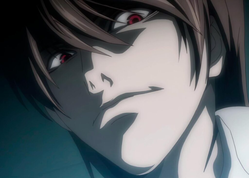 Light Yagami best anime villains of all time