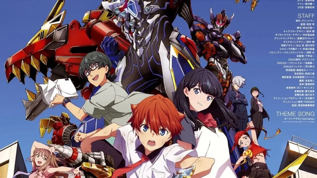 Trailer, Poster, More Cast and Theme Song Artist Revealed of Gridman Universe Anime Film