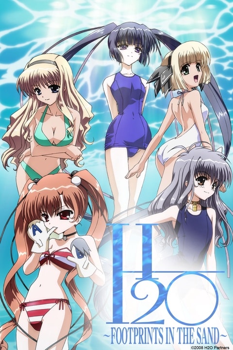 best harem anime of all time H2O: Footprints In the Sand