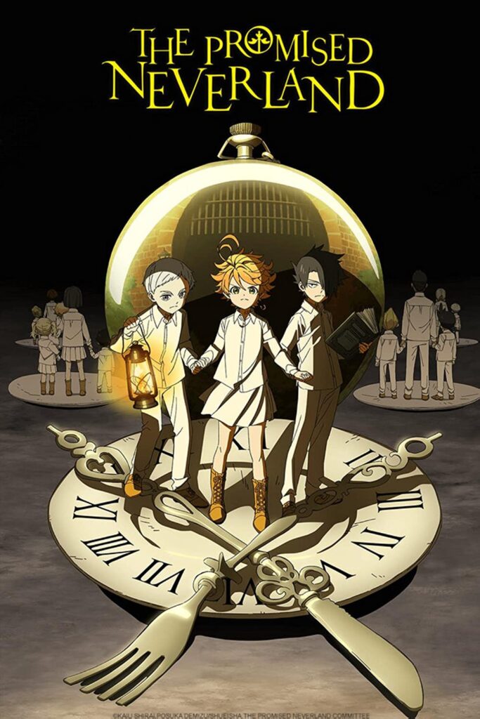 best mystery anime of all time The Promised Neverland