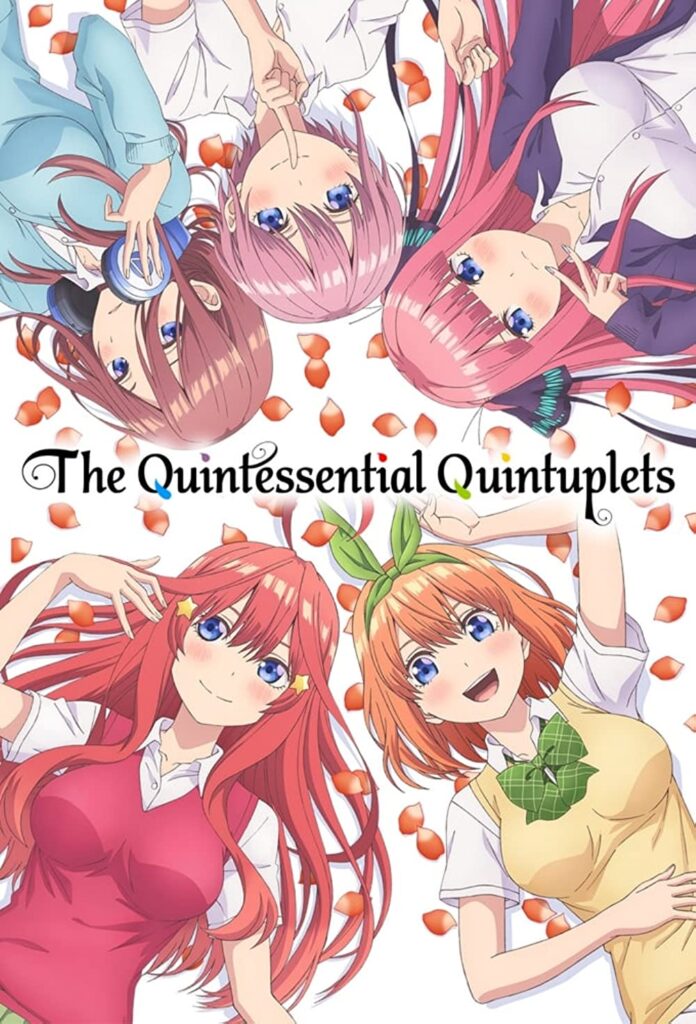 best harem anime of all time The Quintessential Quintuplets