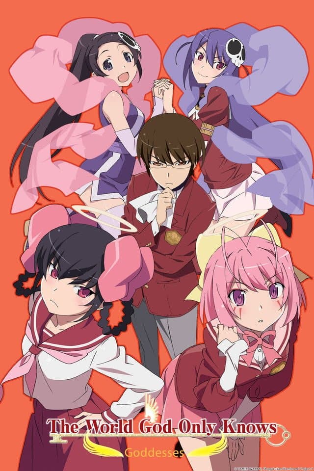 best harem anime of all time The World God Only Knows