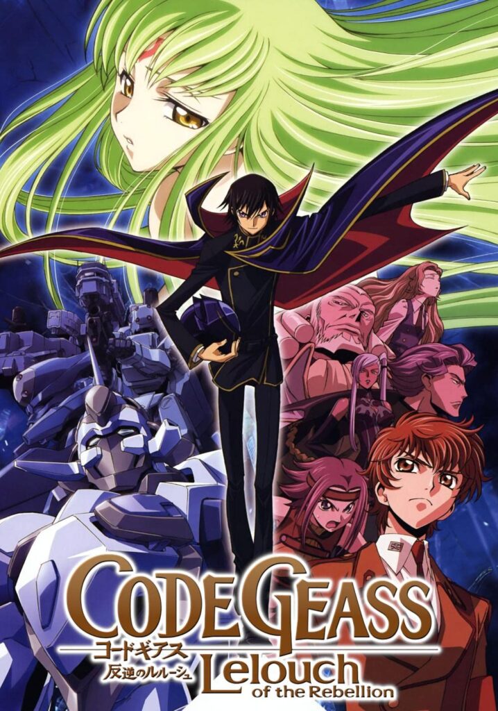 Code Geass best military anime of all time
