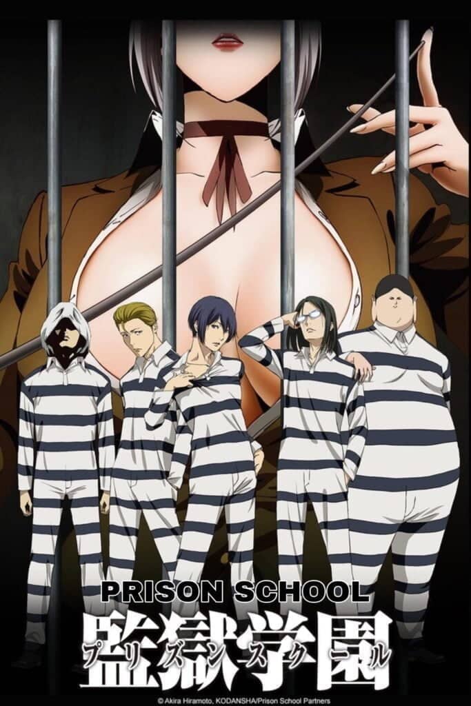 Prison School best ecchi anime of all time
