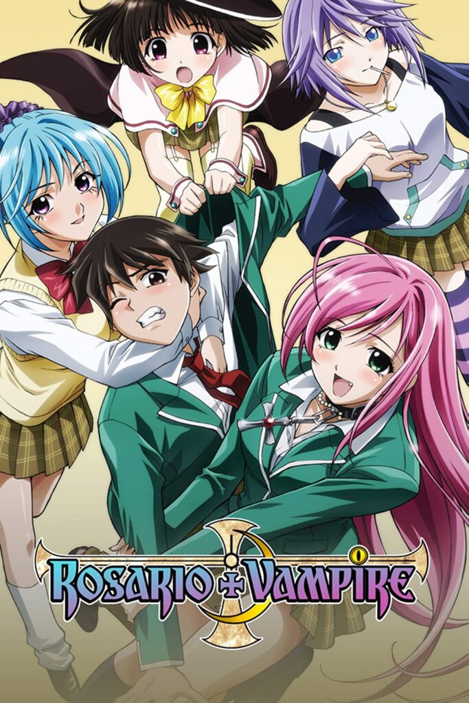 Rosario + Vampire best ecchi anime of all time