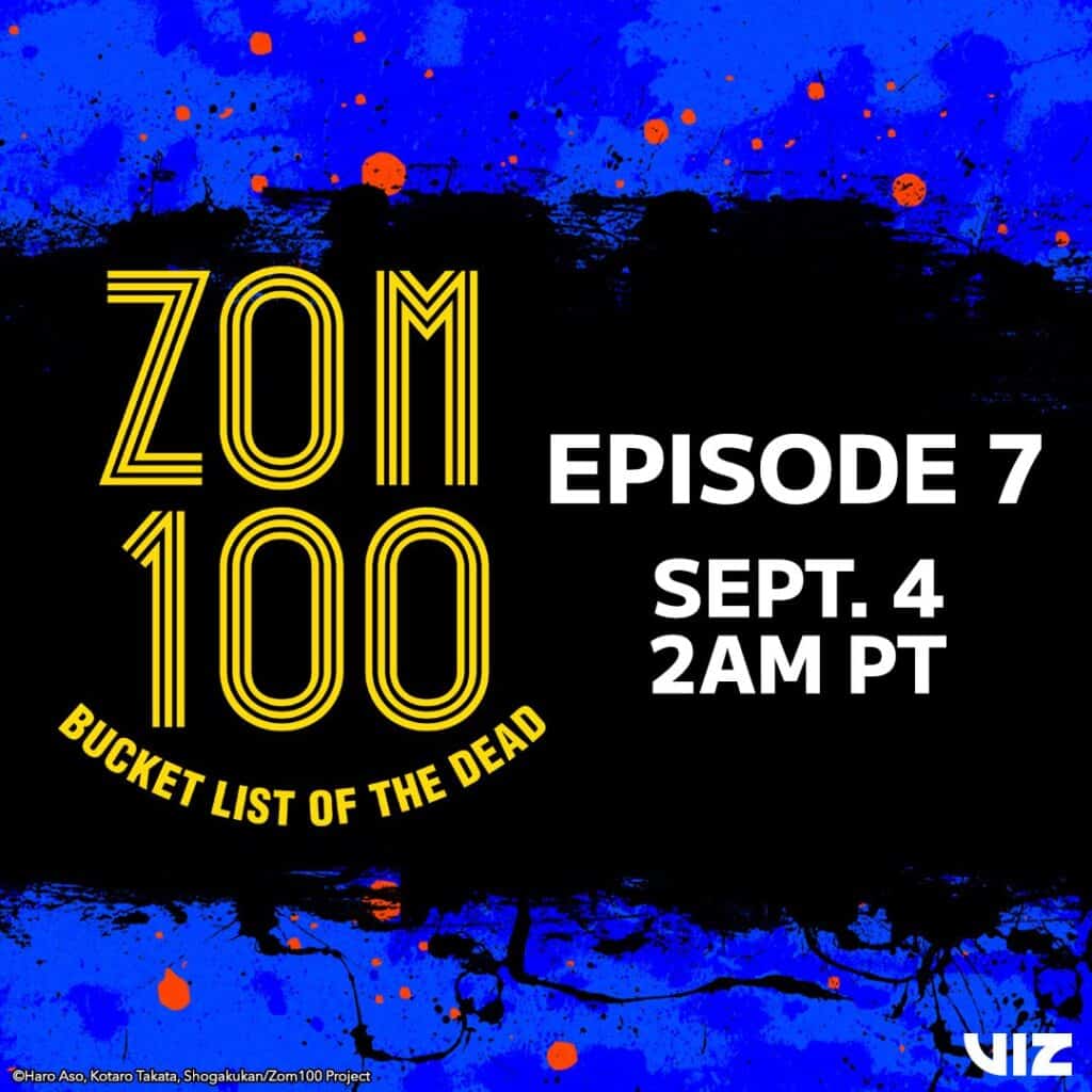 Zom 100 Bucket List Of The Dead Anime's 7th Episode