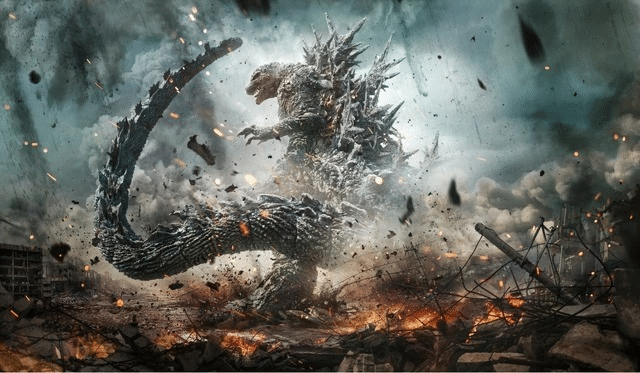 Godzilla Minus One Key Visual