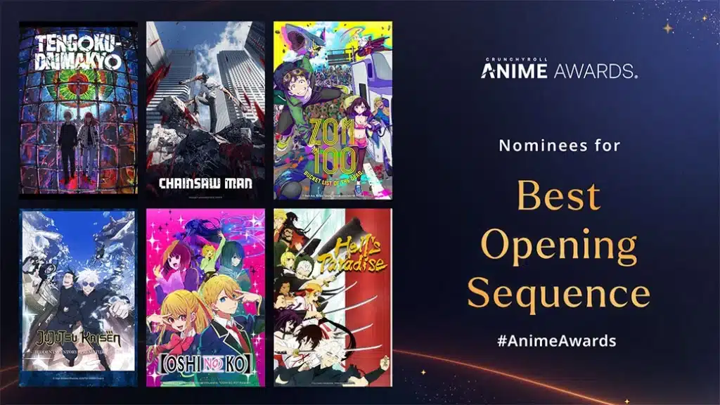 best opening anime