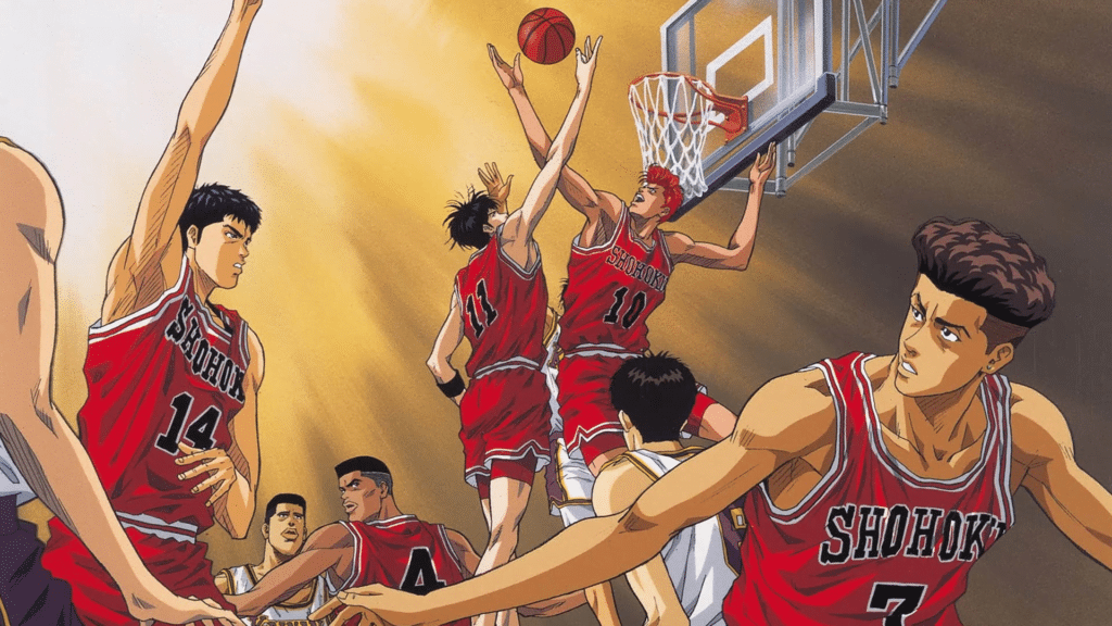 sports anime - slam dunk