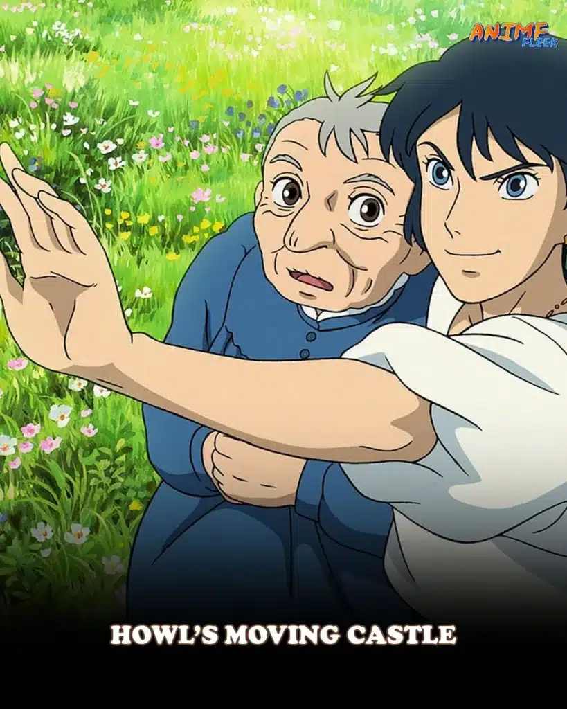Anime Movies With good Animation--Howl's Moving Castle