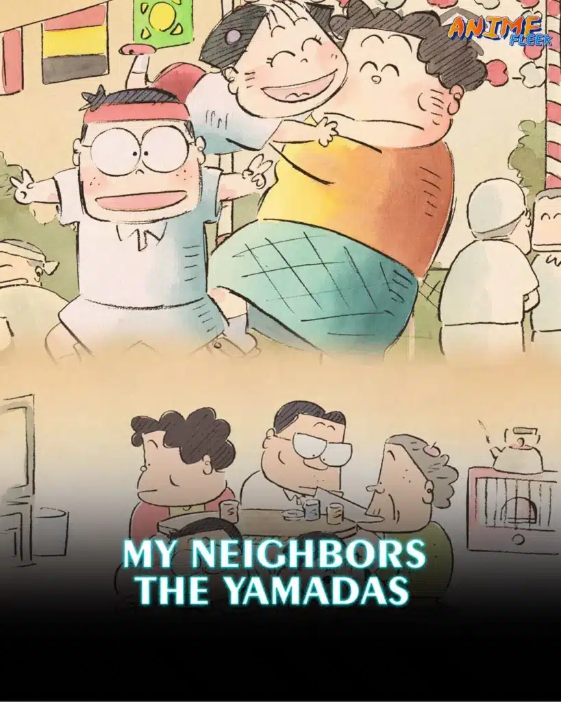 Anime Movies For Family: My neighbours the yamadas