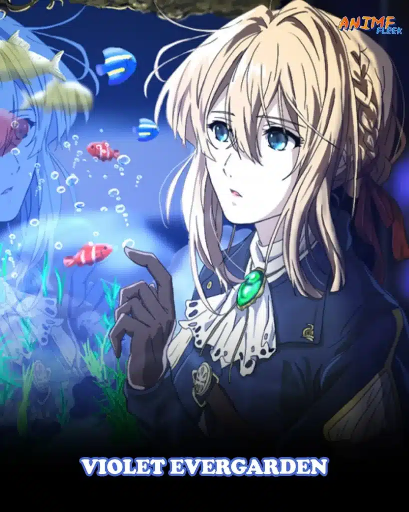 anime movies about love; violet evergarden