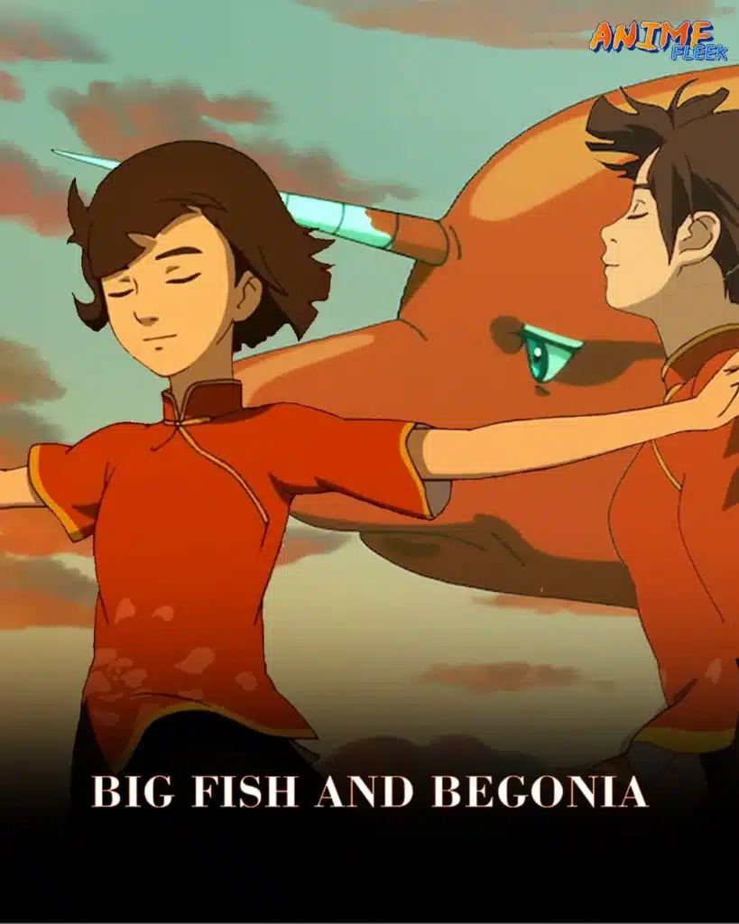 Big Fish and Begonia
