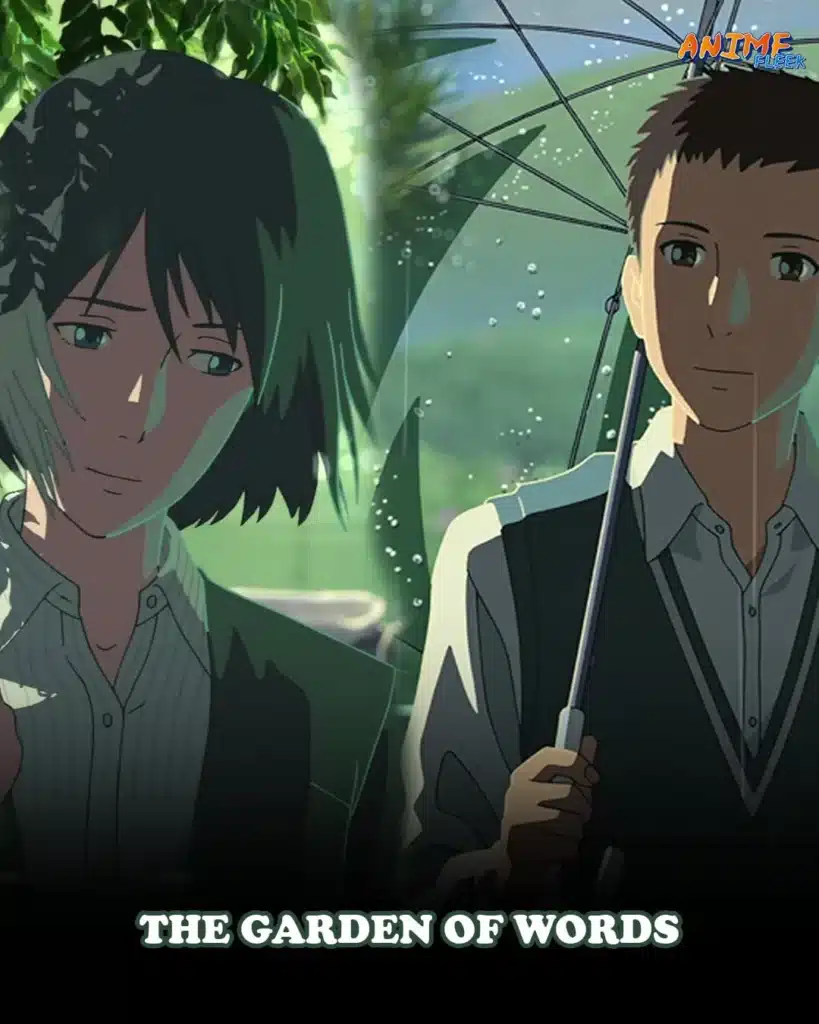 Garden of Words- One of the Best Short Anime Movies with Beautiful Scenery