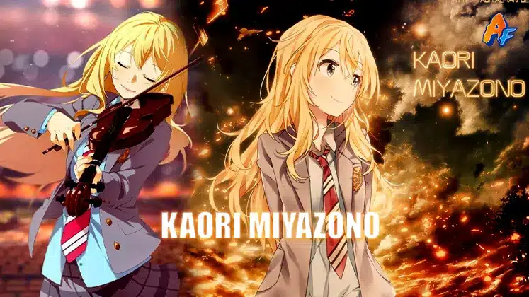 anime where the main character dies - Kaori Miyazono