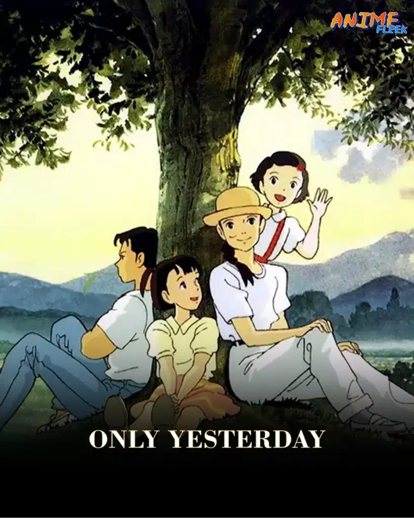 90’s Japanese anime movies - Only yesterday