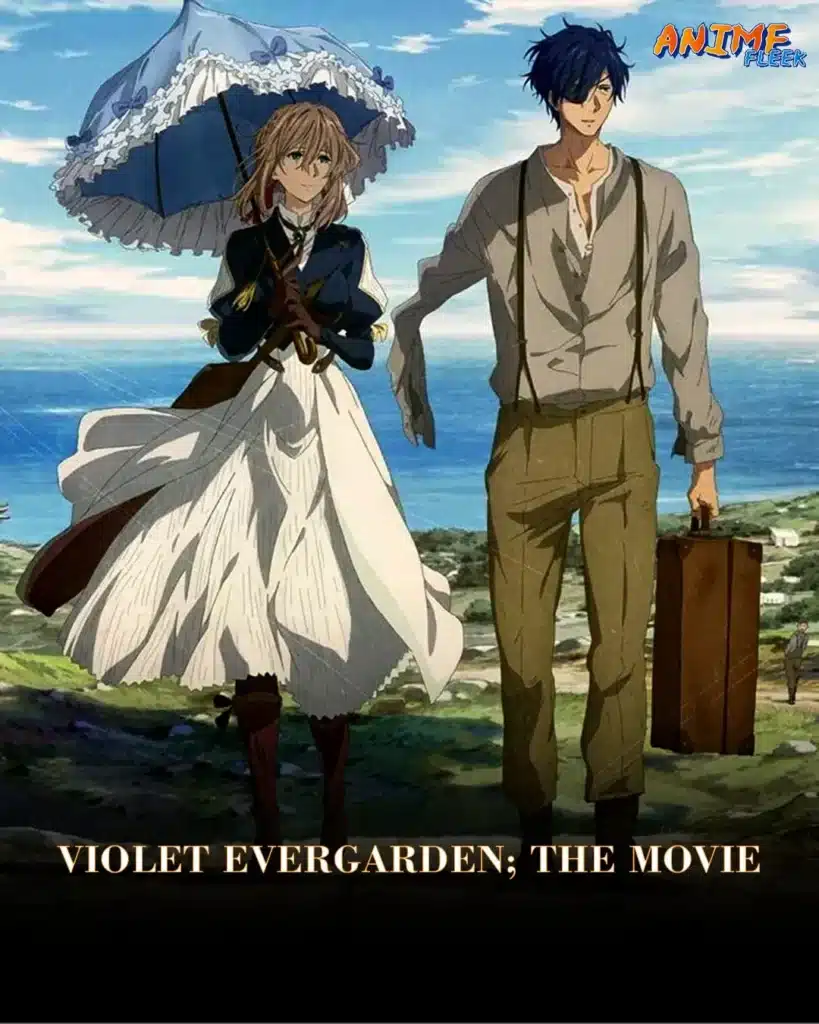 15 best rated anime movies; Violet Evergarden; The Movie