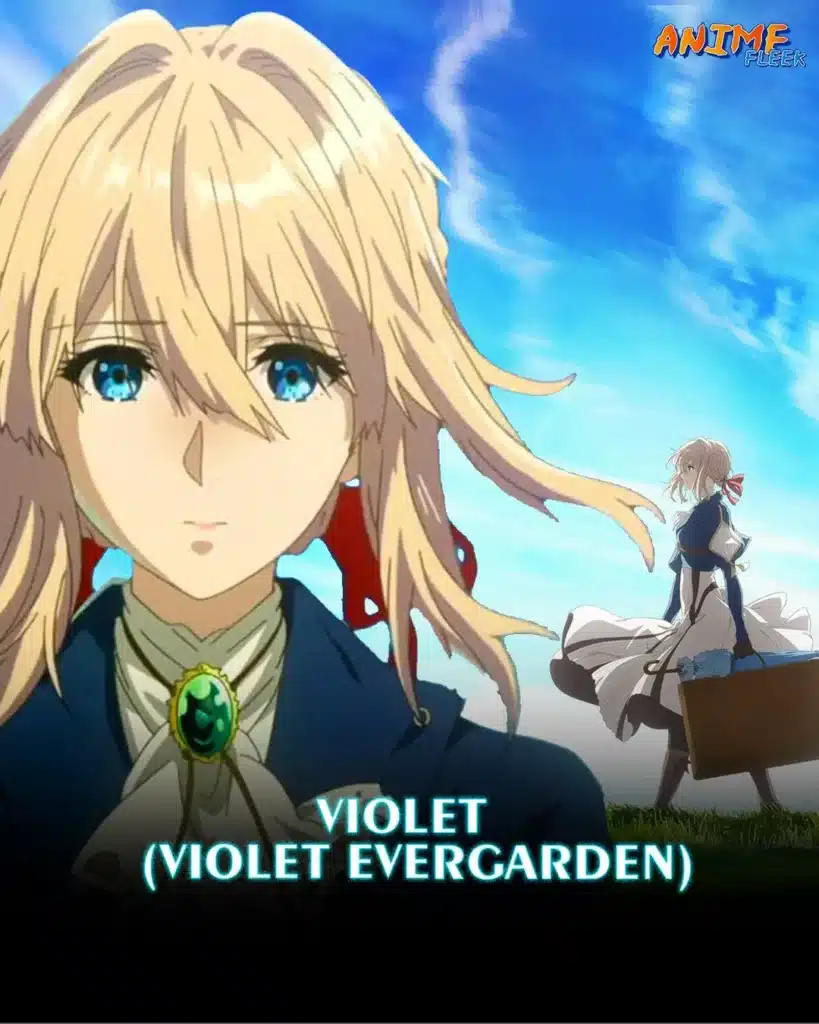 Violet Evergarden - Anime where the main character dies