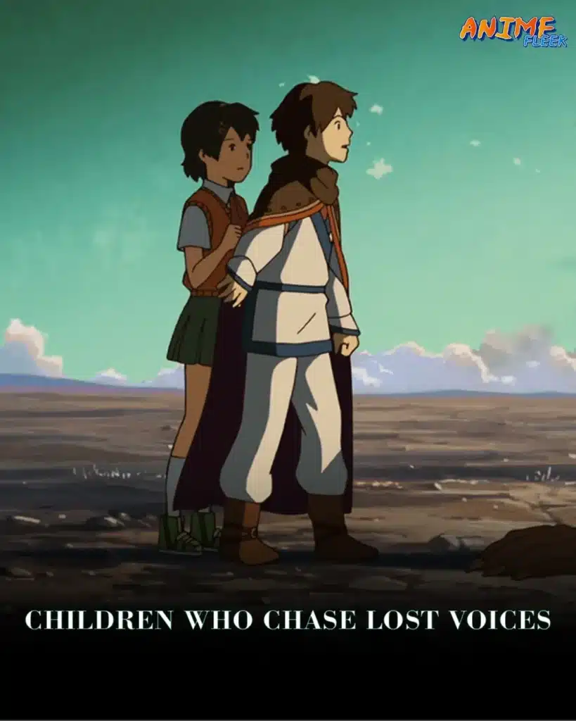 15 Best Adventure Anime Movies; The children who chase lost voices