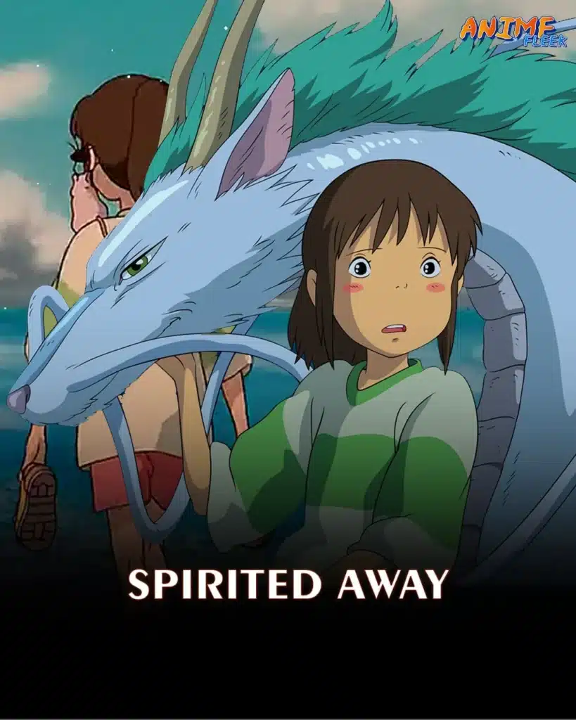spirited away- one of the top anime movies