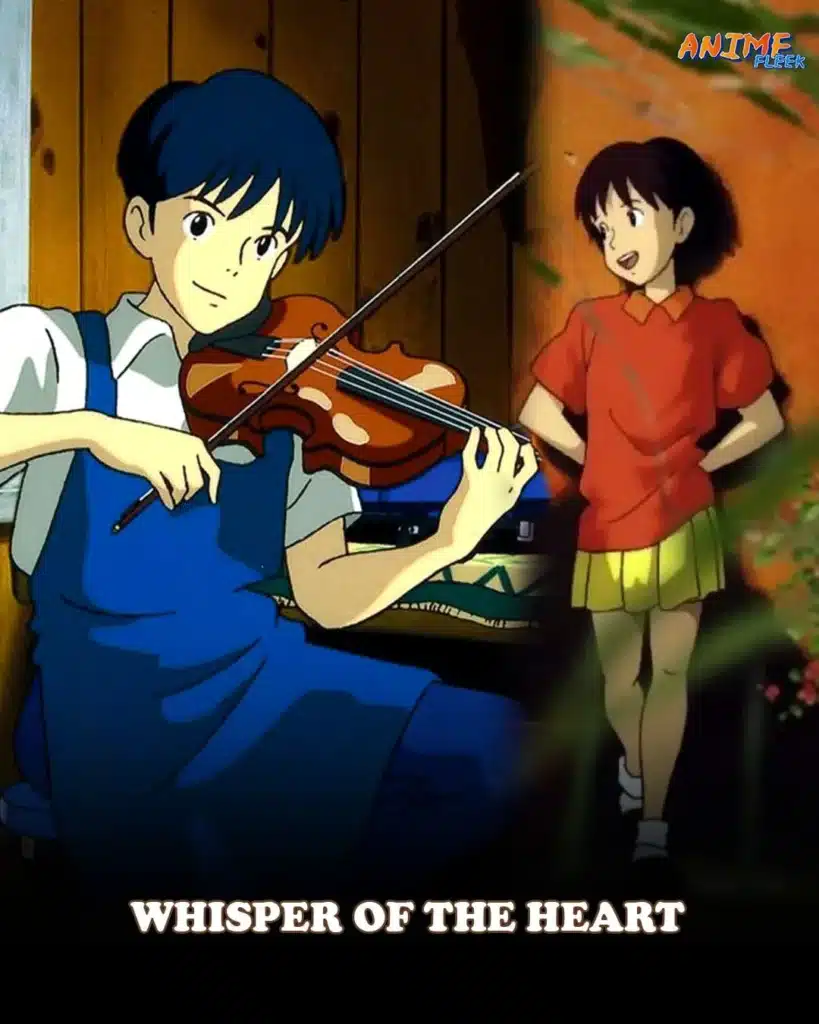 anime movies with deep meaning: whisper of the heart