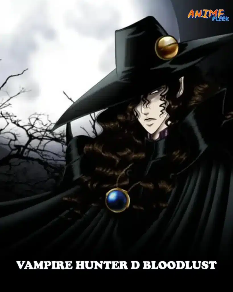 15 anime movies with monsters; 02-Vampire hunter d bloodlust