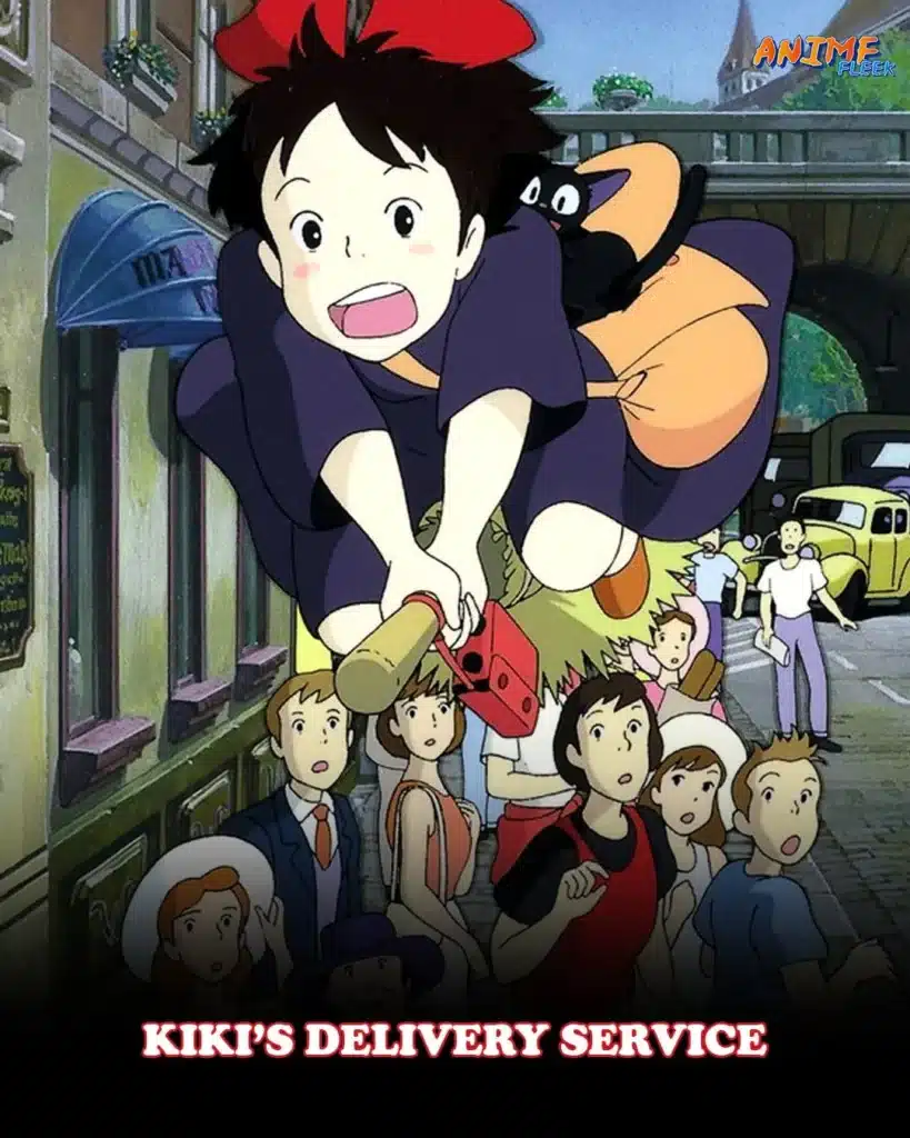 Kiki's Delivery Service anime movies like Weathering With You