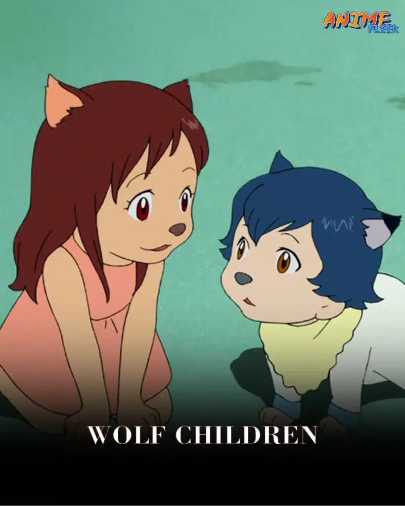 depressing anime movies- wolf children