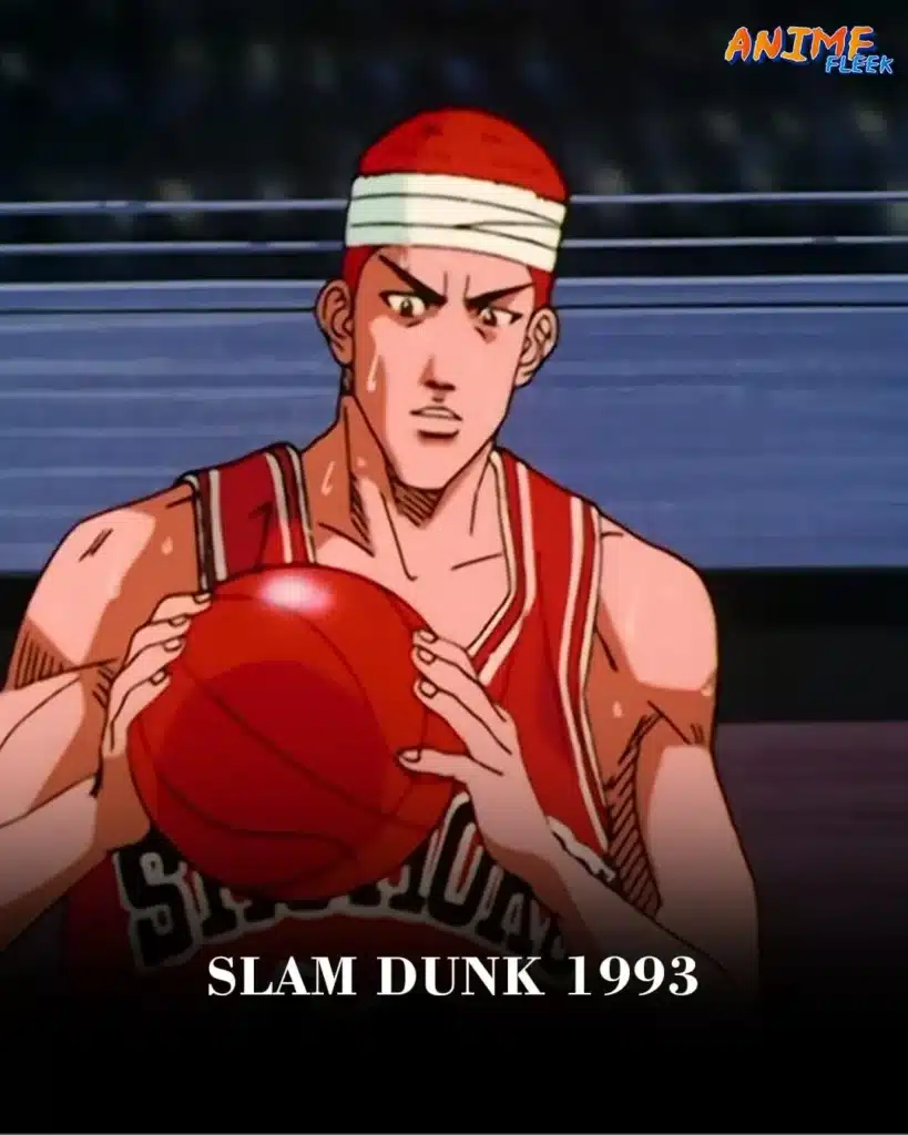 15 Anime Movies with Life lessons; Slam Dunk 1993-min
