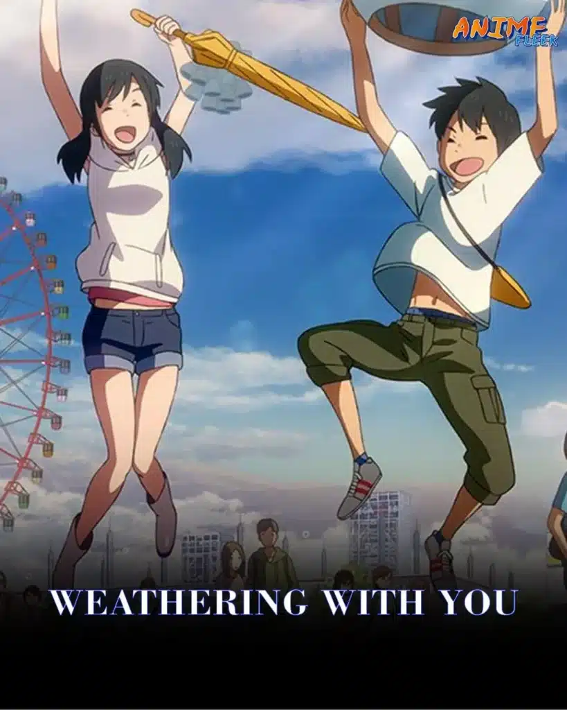 best nature anime movies -Weathering With You