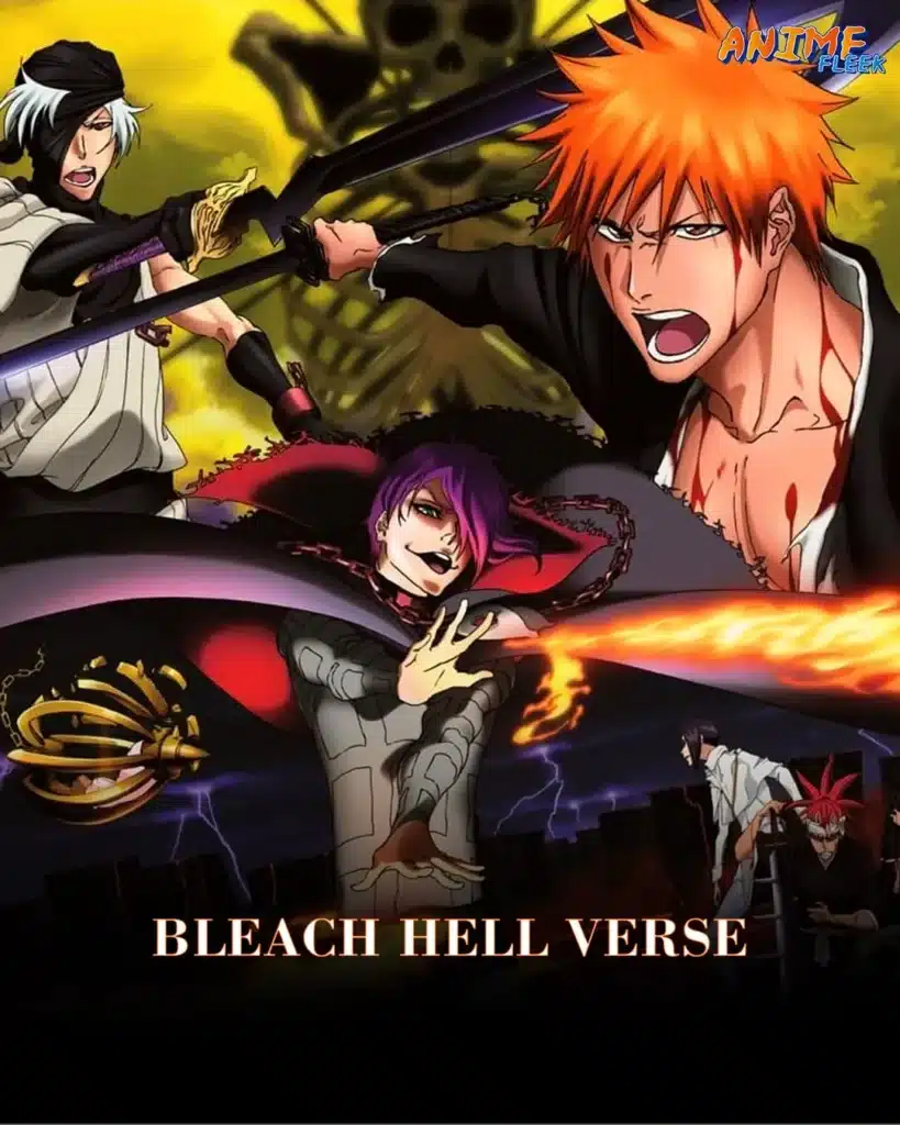 best anime movies with handsome characters; bleach hell verse