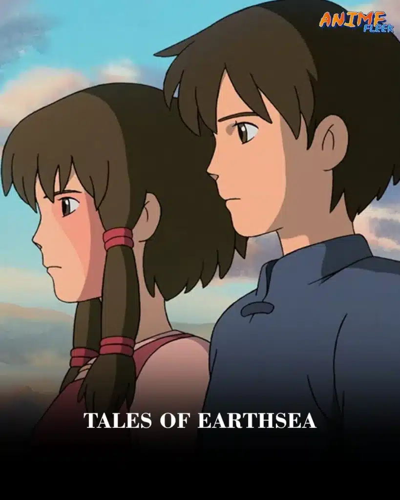 anime movies with magic --Tales from earth sea