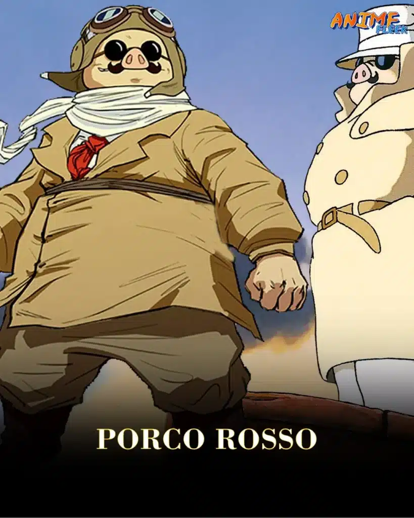 best anime movies like Howl's moving castle; PORCO ROSSO