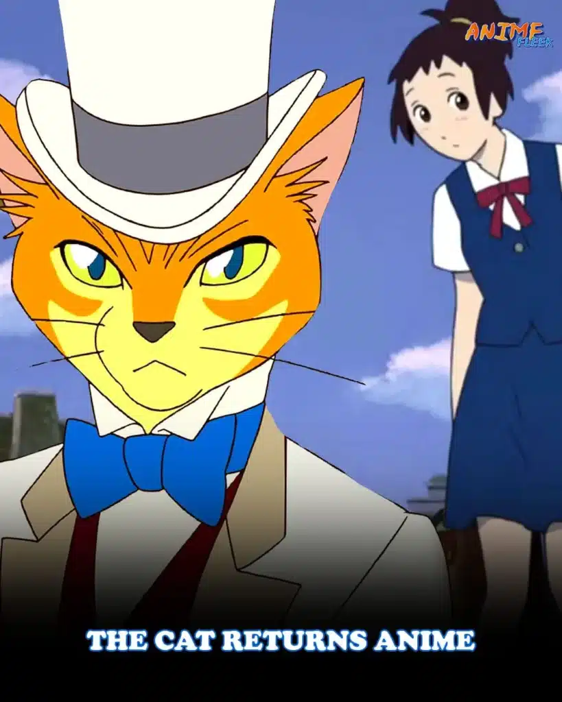 best anime movies like howl's moving castle: The Cat Returns anime