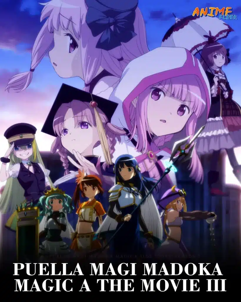 Anime movies with best fight scenes; Puella Magi Madoka Magica The Movie III