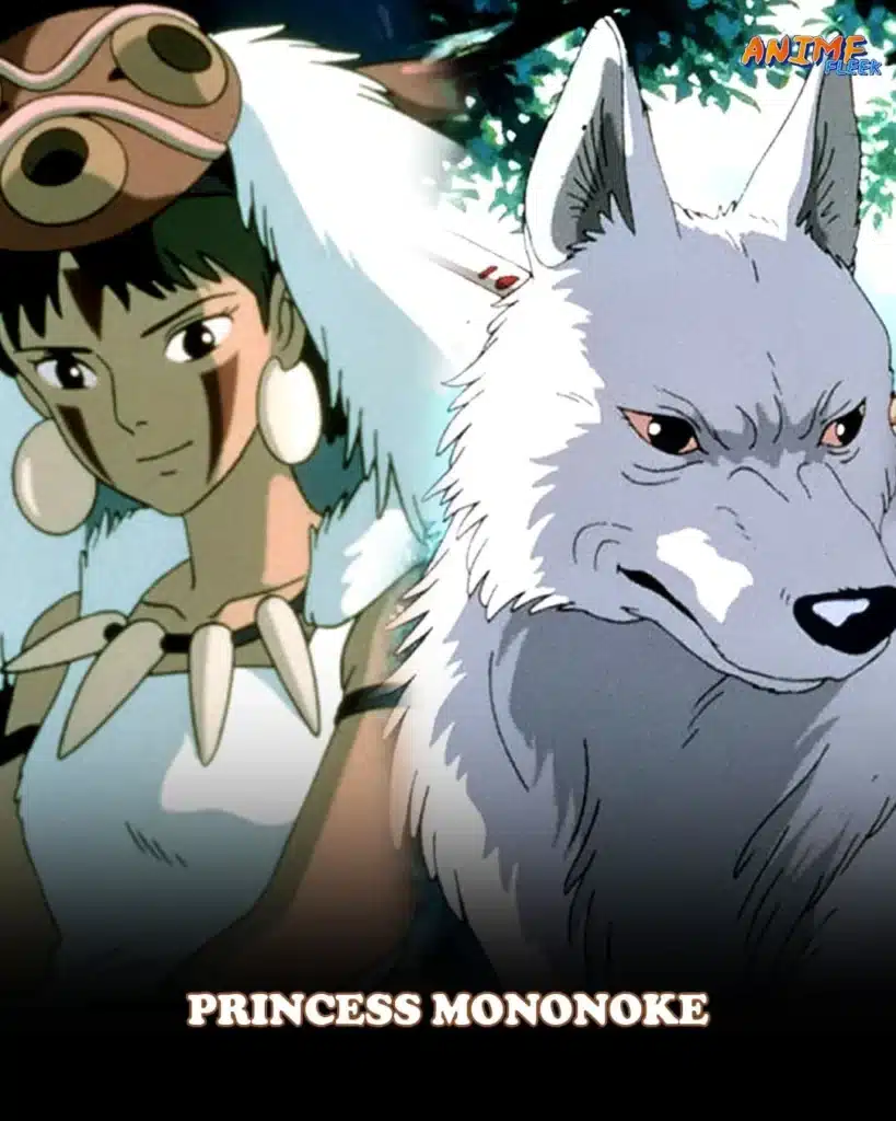 best adventure fantasy anime movies;Princess Mononoke